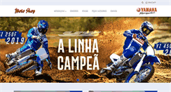 Desktop Screenshot of motoshopyamaha.com.br